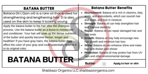 Batana Butter