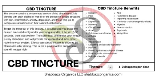 CBD Tincture