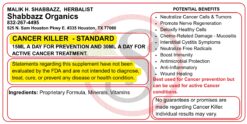 Cancer Killer Standard