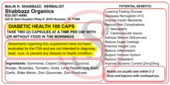 Diabetic Health