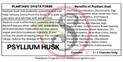 Psyllium Husk Capsules