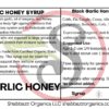 Black Garlic Honey Syrup
