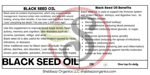 Black Seed Oil