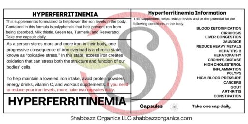 Hyperferritinemia