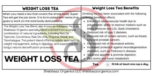 Weight Loss Tea