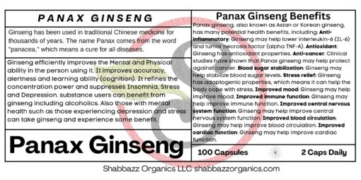 Panax Ginseng