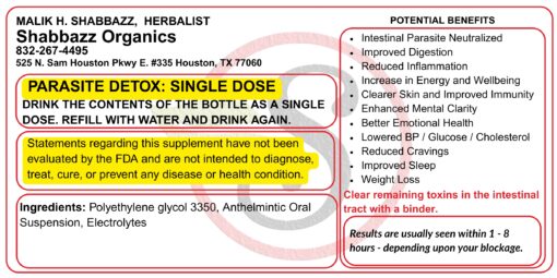 Parasite Detox
