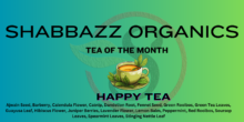 Shabbazz Organics Tea of the Month Happy Tea