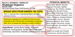 Broad Spectrum Binder