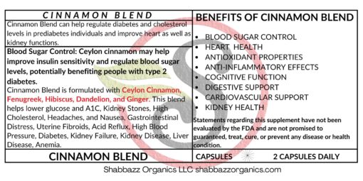Cinnamon Blend