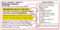 Menopause Health