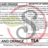 Green Chai and Orange