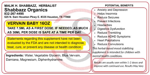 Vervain Baby