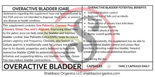 Overactive bladder (OAB)