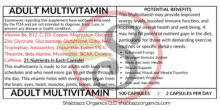 21 Multivitamin