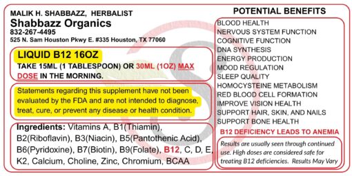 Liquid B12