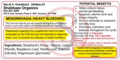 Menorrhagia (Heavy Bleeding)