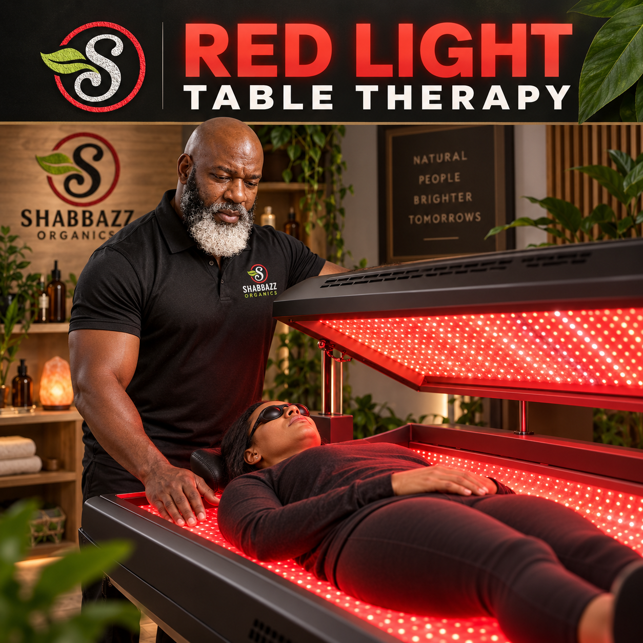 Shabbazz Organics Red Light Therapy